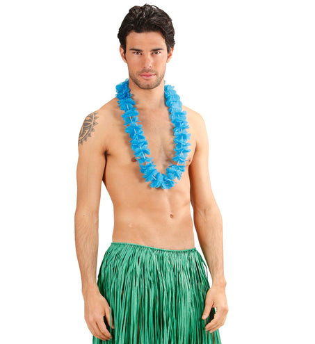 Widmann SRL Hawaii krans licht blauw