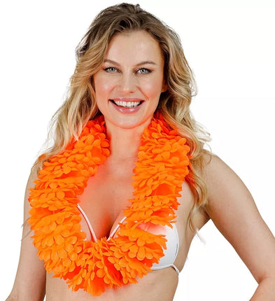 Widmann SRL Hawaii krans oranje Ilse