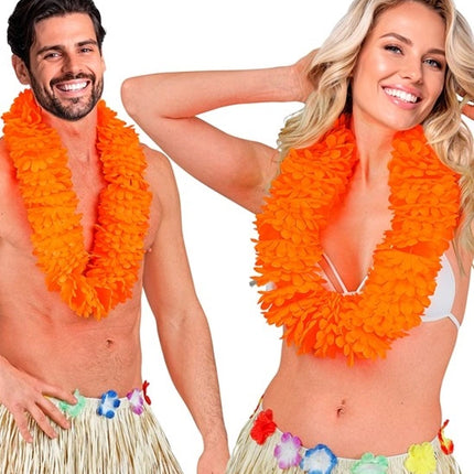 Widmann SRL Hawaii krans oranje Ilse