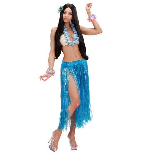 Widmann SRL Hawaii rok blauw lang