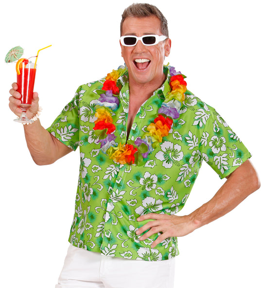 Widmann SRL Hawaii shirt groen tropical Danny