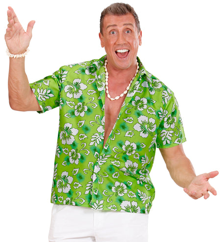 Widmann SRL Hawaii shirt groen tropical Danny