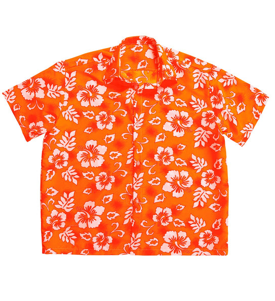 Widmann SRL Hawaii shirt oranje tropical Danny