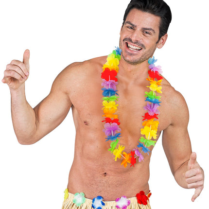 Widmann SRL Hawaiikrans regenboog