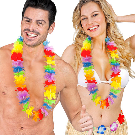 Widmann SRL Hawaiikrans regenboog