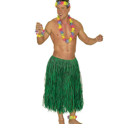 Widmann SRL Hawaiirokje groen lang