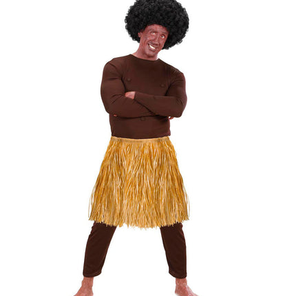 Widmann SRL Hawaiirokje stro naturel 55cm