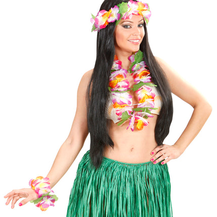 Widmann SRL Hawaiiset slinger en armbanden Lotte