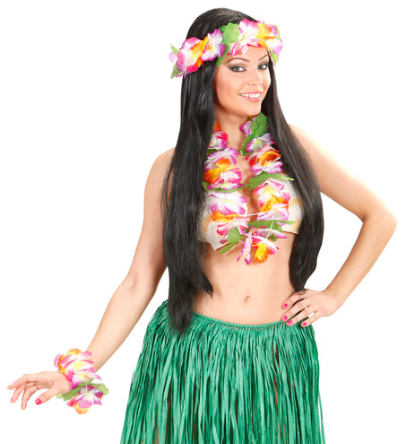 Widmann SRL Hawaiiset slinger en armbanden Lotte