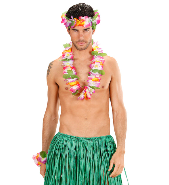 Widmann SRL Hawaiiset slinger en armbanden Lotte
