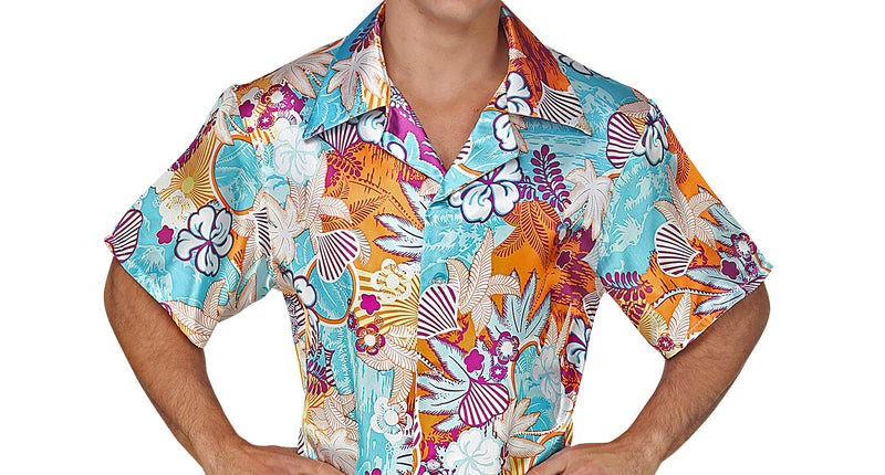 Widmann SRL Hawaiishirt flowers multi