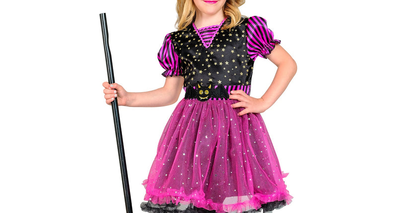 Widmann SRL Heks kind roze Eva