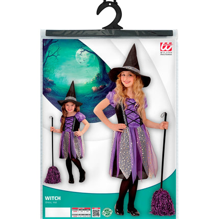 Widmann SRL Heks kostuum kind Gruwella