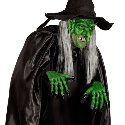 Widmann SRL Heksen handschoenen groen