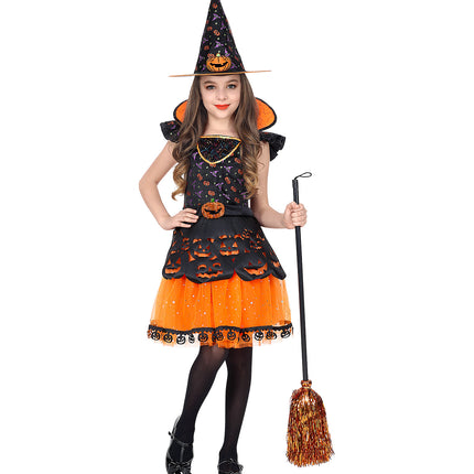 Widmann SRL Heksen jurk Anna meisje