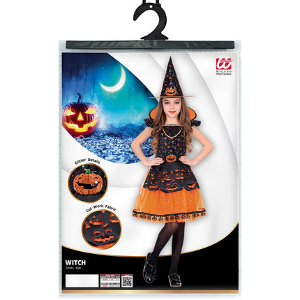 Widmann SRL Heksen jurk Anna meisje