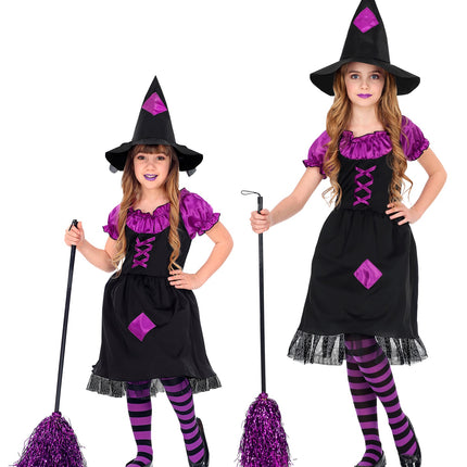 Widmann SRL Heksen jurk Fleur meisje