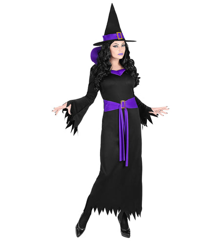 Widmann SRL Heksen jurk voor dames paars