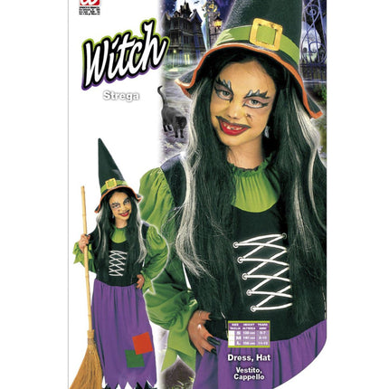 Widmann SRL Heksen kostuum kind Karen