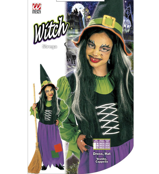 Widmann SRL Heksen kostuum kind Karen