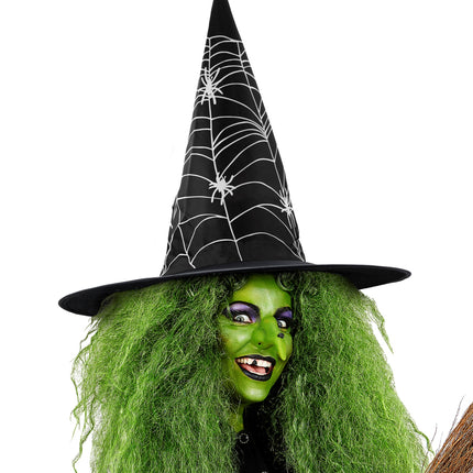Widmann SRL Heksenhoed met spinnenweb