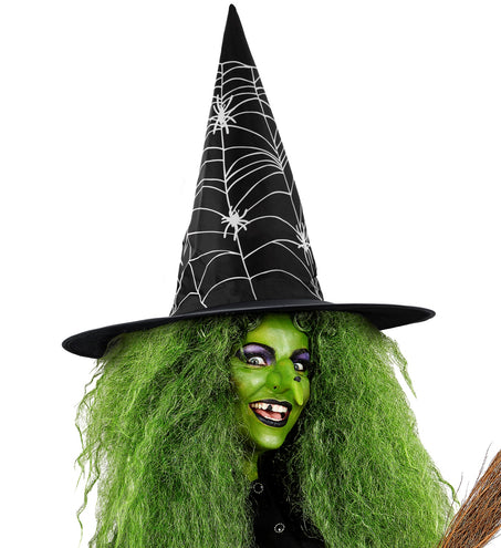 Widmann SRL Heksenhoed met spinnenweb