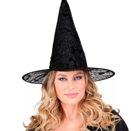 Widmann SRL Heksenhoed met vleermuizen Gijs