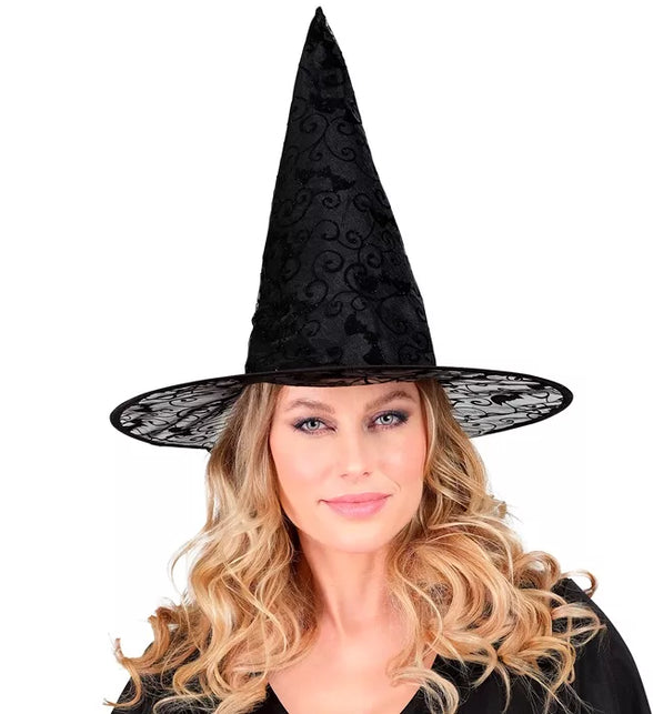 Widmann SRL Heksenhoed met vleermuizen Gijs