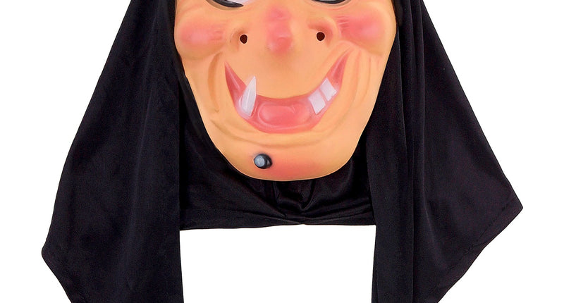 Widmann SRL Heksenmasker Rina met hoofddoek