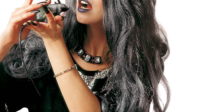 Widmann SRL Heksenpruik Crudelia grijs