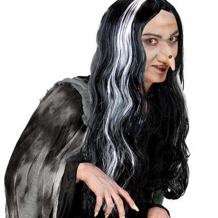 Widmann SRL Heksenpruik Mortisia grijs