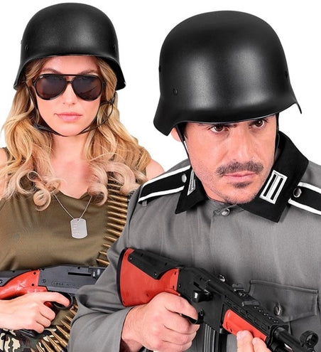 Widmann SRL Helm militair zwart Isa