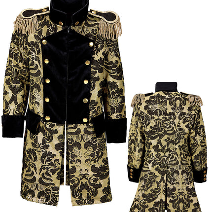 Widmann SRL Heren show Frack jas in zwart en goud