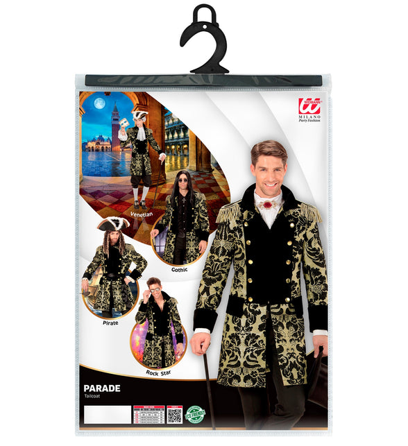 Widmann SRL Heren show Frack jas in zwart en goud