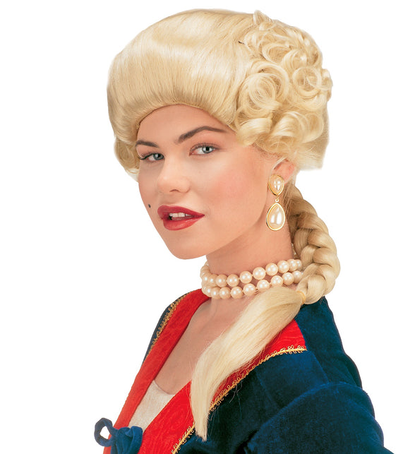 Widmann SRL Hertogin pruik blond volwassenen
