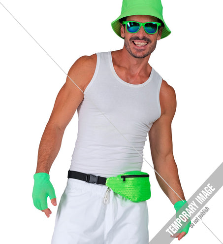 Widmann SRL Heuptasje pailletten neon groen