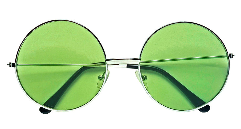 Widmann SRL Hippie bril groen grote glazen