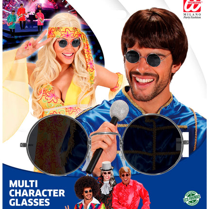 Widmann SRL Hippie bril John Lennon