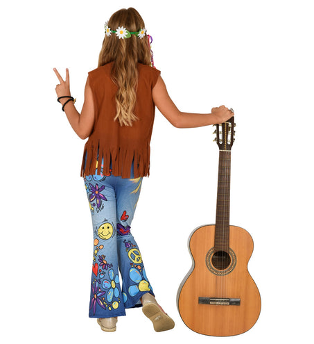 Widmann SRL Hippie broek kinderen 70's