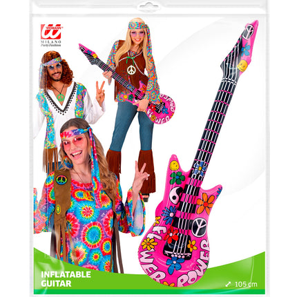 Widmann SRL Hippie gitaar opblaasbaar