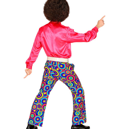 Widmann SRL Hippie herenbroek met kringen