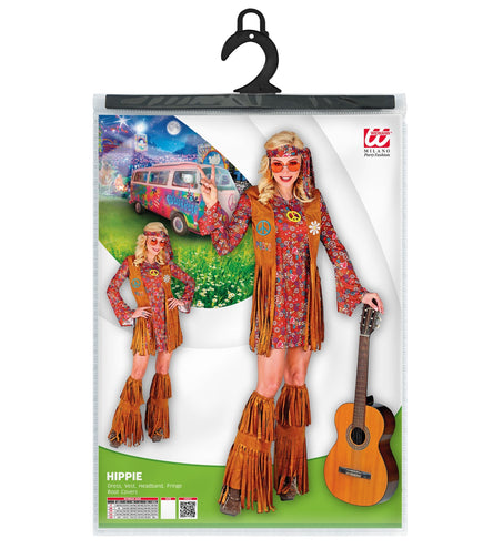 Widmann SRL Hippie jurkje met rafels