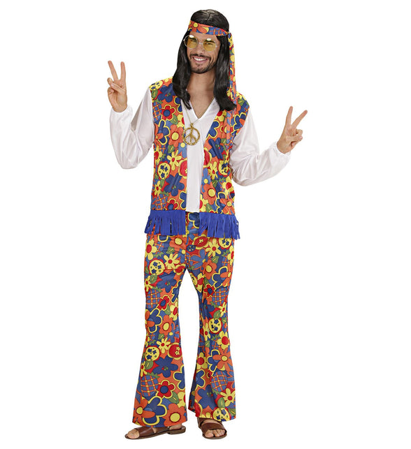 Widmann SRL Hippie kostuum Flowers