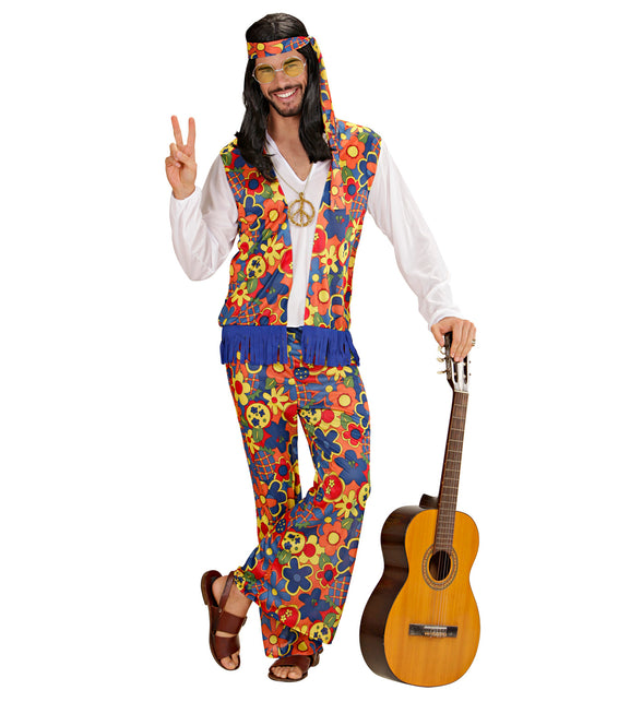 Widmann SRL Hippie kostuum Flowers