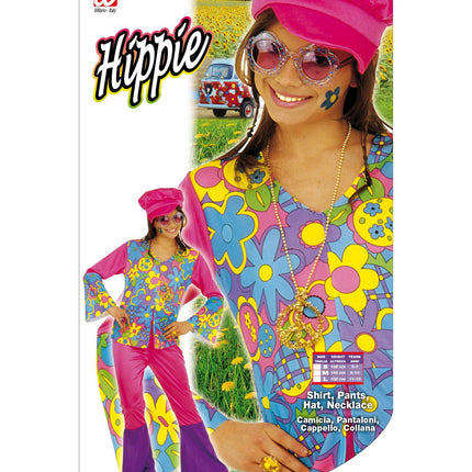 Widmann SRL Hippie kostuum Lisa kind