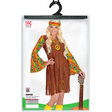 Widmann SRL Hippie Meisje pakje Peggy