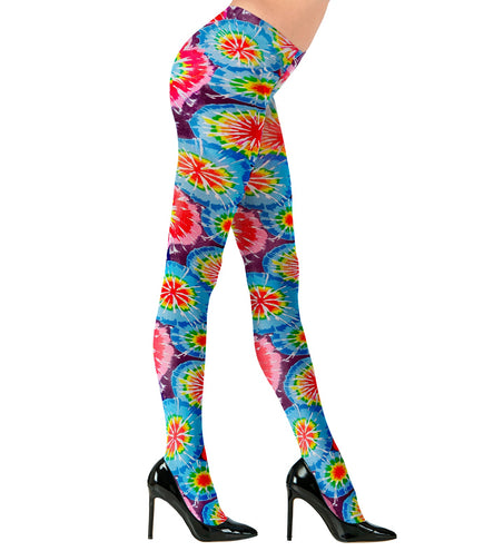 Widmann SRL Hippie panty psychedelisch volwassenen