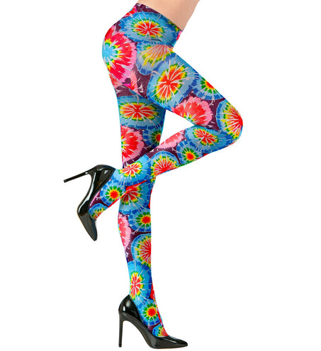 Widmann SRL Hippie panty psychedelisch volwassenen