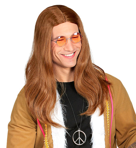 Widmann SRL Hippie pruik Groovy dude
