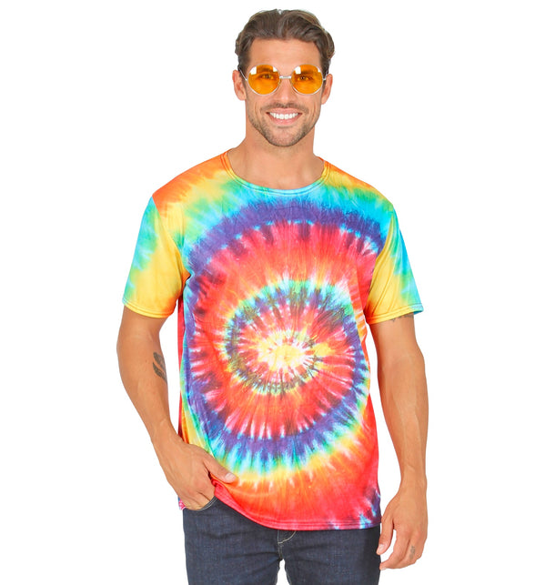 Widmann SRL Hippie shirt Tie-Dye